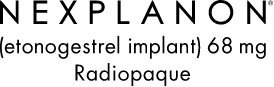 Logotipo de NEXPLANON® (etonogestrel implant) 68 mg Radiopaque